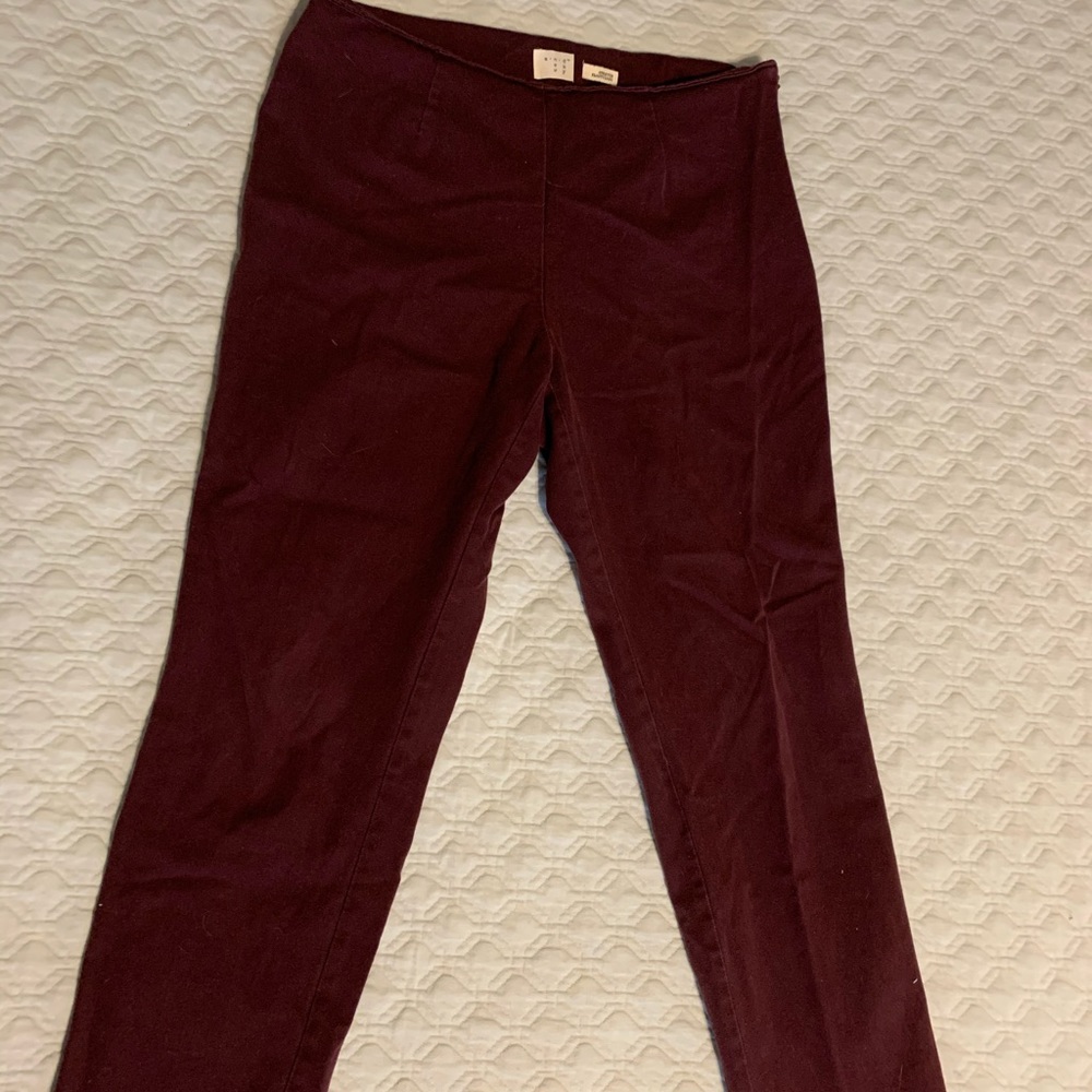 Maroon pants
